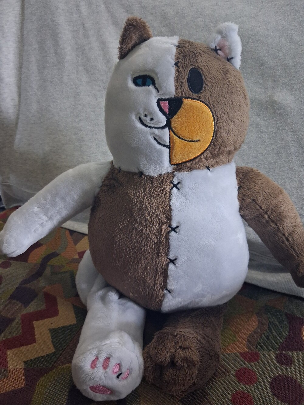 Ripndip X Teddy Fresh Stitched Bear Plush